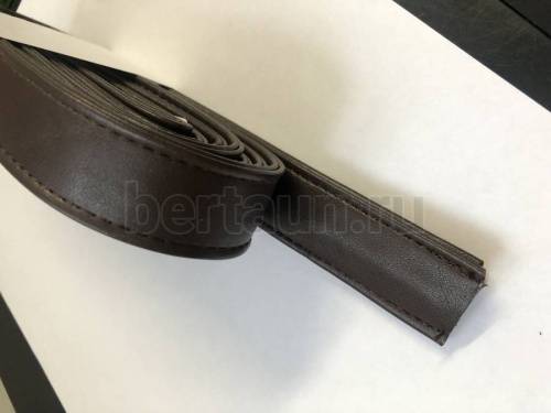 Ручки сумочные ПЛОСКИЕ № 67 2,5см*2м коричневый мат