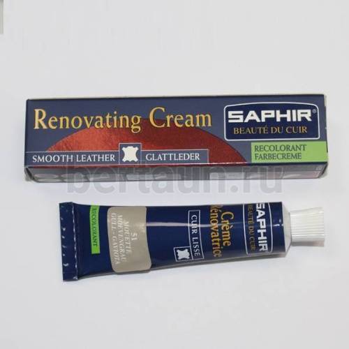 Сапфир №129     ЖИДКАЯ КОЖА -51 - серо-беж (25 мл)