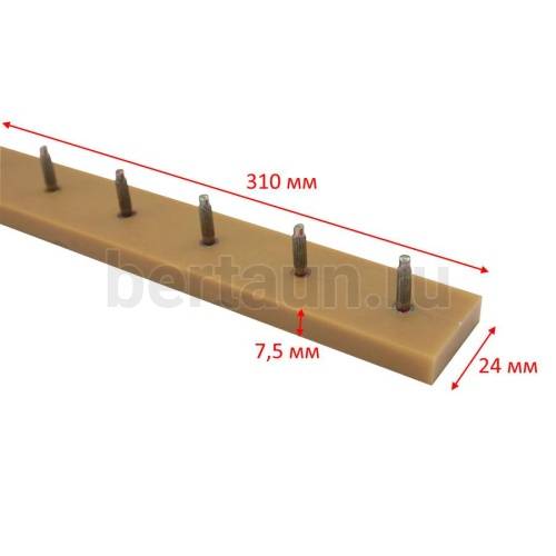 Полоса - штырь №10 PROFI BASF ( 6 пар) бежевая