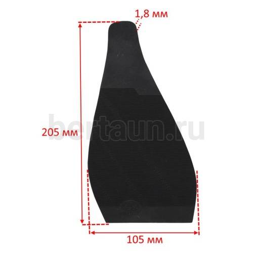 Профилактика №   1022   ПРИБАЛТИКА  044 черная(с удлен, носом)