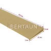 Косяки №25    BISSELL  1010  450*45*1*8 мм бежевый KHAKI(5)