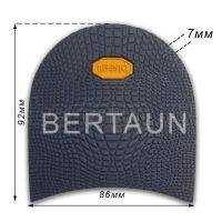 Набойка №  48  BISSELL 61 черепашка 7 мм женская темно-синий (13)