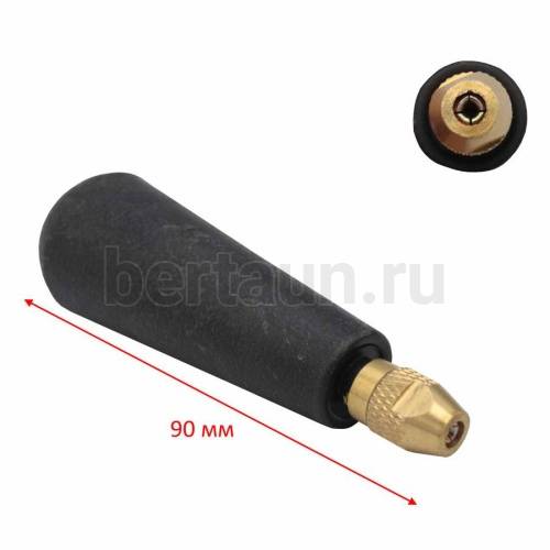 Инстр. №208 Цанговая ручка пластик черн. (1,6 - 2,2 мм) FCD 