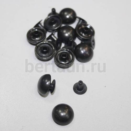 Заклепки "Хольнитены" №23 12 мм (10 шт/уп) ВЫПУКЛЫЕ оксид