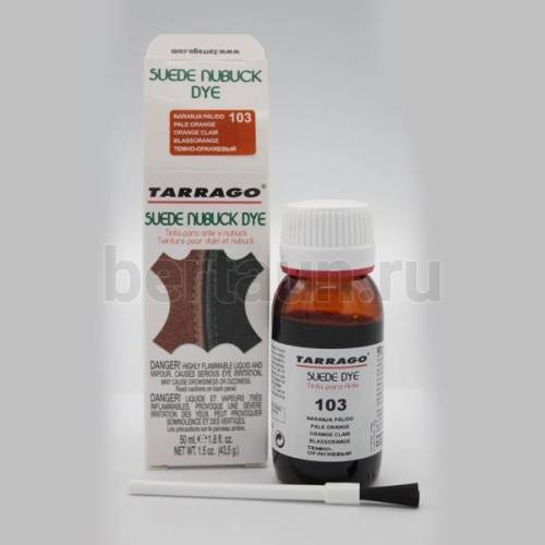 Тарраго №263  (TDC16) Крас. для зам/и нуб. 103 SUEDE DYE 50мл оранж