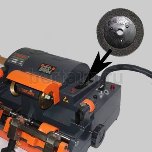 Запчасть №60 Щётка металлическая на станок WENXING 100 G D 13 мм 16717