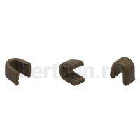 Ограничитель № 8  для верхней части молнии металл Т5 СД 100 шт/упак антик
