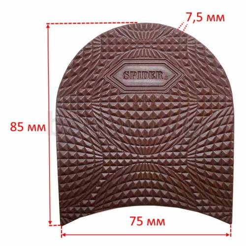 Набойка №  62 ANNA (SPIDER) № 1 коричневая (120)