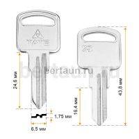 Заг.для ключ. F-113  ST28 TATE  англ. Ксинпай  №694
