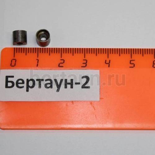 Набойка метал. № 23    точеные стальные круглые D-6 мм.