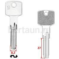 Заг.для ключ. CIZ 21_ Cisа 620 под бронь вертикальный чиза № 423