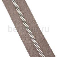 Молния рулонная №  77 МЕТАЛЛ никель Т5 GFM D325 серо-коричневая