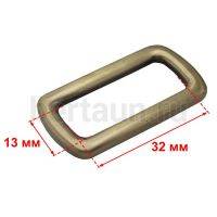 Рамка № 31 сумочная 32 мм RZJ71201-32*14 антик GFM