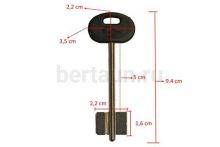 Заг.для ключ. МЕТТЕМ - 60,1  DV0657   №557 