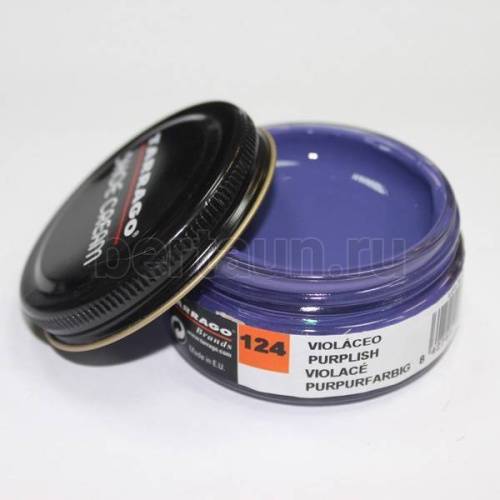 Тарраго №211    (TCT31) 124 Крем SHOE cream СТЕКЛО 50мл темн.фиол.