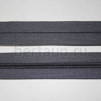 Молния рулонная  № 52  спираль Т8 /№311 серый (200м/упак)