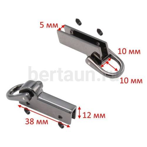 Ручкодержатель №41 портфельный LT КМ 2031 (7388) тем.никель 