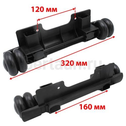 Колесо № 18  для чемодана к телескопической ручке 168-6 А2 -4