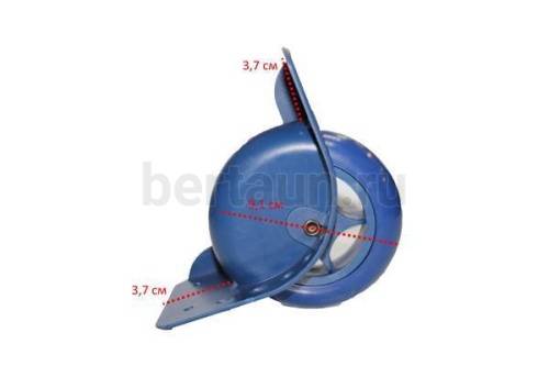 Колесо № 42 д/чемодана W0049  179 красные,синие, серые ТМЛ