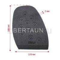 Профилактика №30125 NAISHEN 569L "круги"   3 мм  черный BLACK 