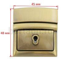Замок портфельный №112 YC 578 антик  ЛТ