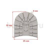 Набойка № 137   PILIGRIM  PH0016S светло-серая