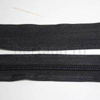 Молния рулонная  № 47  спираль Т8  /№322 черный (200/138 м.упак)