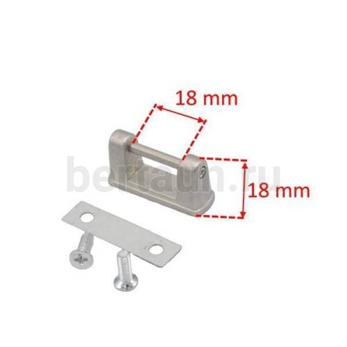 Ручкодержатель № 5 ЕМ-203ЛТ/ 2550 RZB 032 GFM мат.никель