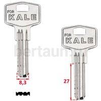 Заг.для ключ. KAE4/KLE4/KAL4 3 паза верт. № 286 