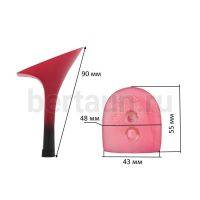 Каблуки №   7 LY 3255 красно-черн..(высота 9 см)