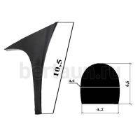 Каблуки №  30 LY 6307 черный лак (высота 10,5)