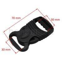 Карабин № 42 пласт.защелка  д/сумок.30 мм Арт.К0091ЛТ/ФК-1 ТМЛ черный