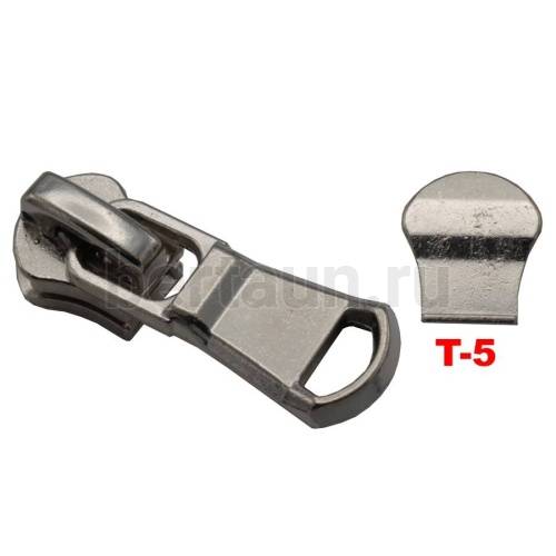 Замок-бегунок №178 металл Т5 BERT HH-1488 никель