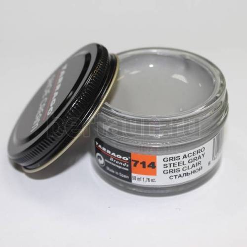 Тарраго №221    (TCT31) 714 Крем SHOE cream СТЕКЛО 50мл серо-стальной