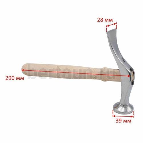 Инстр. №109  Молоток сапожный ХРОМИРОВАННЫЙ Армения