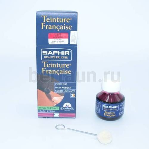 Сапфир №208    0812 Универс. крас. Teinture francaise 50мл. 11-красный