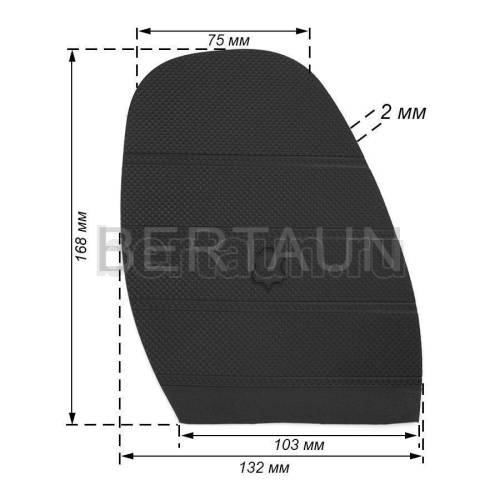 Профилактика №154  ZHUK арт.582L черный 2,0 мм