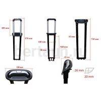 Ручка телескоп. д/чемодана №107  FSD РС708 28"