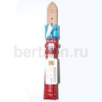 Ремешки для часов № 32  КОЖА HIGHTONE #260 (14мм бордо)