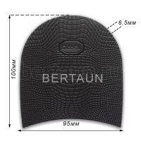 Набойка №119 BISSELL 61В черепашка 6,5 мм мужская черный ALL BLACK (2) 