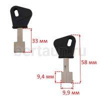 Заг.для ключ. MTEGP_MO1P59_MT2P_MTEP Mottura №499 