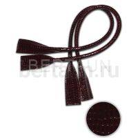 Ручки сумочные готовые 65см №138 полиурет. бордо крок. ЛАК  НОВИНКА