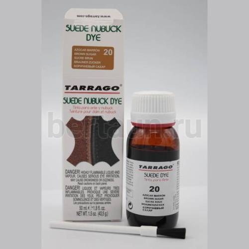 Тарраго №258  (TDC16) Крас. для зам/и нуб. 020 SUEDE DYE 50мл рыжий