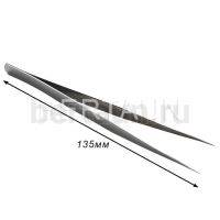 Инстр. №257 пинцет прямой 135 мм