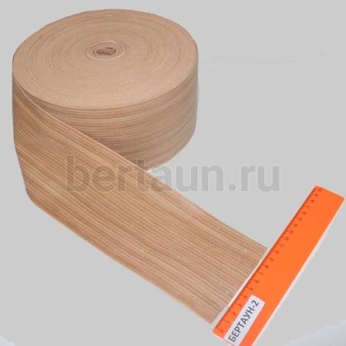 Обтяжка для каблуков ширина 10 см ( бежевая) 1метр