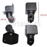 Колесо № 29 д/чемодана  BERT-4 глуб. прям угол (комплект из 4 шт )