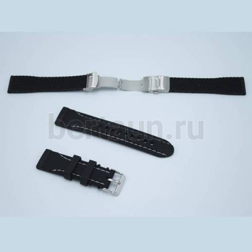 Ремешки для часов №113  СИЛИКОНОВЫЕ 22мм