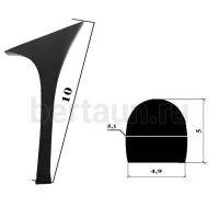 Каблуки № 129 LY 3193 черный лаковый.