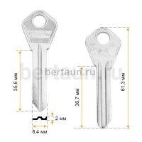 Заг.для ключ. HAK2D_HAR2D_HAK2  (H-088)  Харьков № 681 