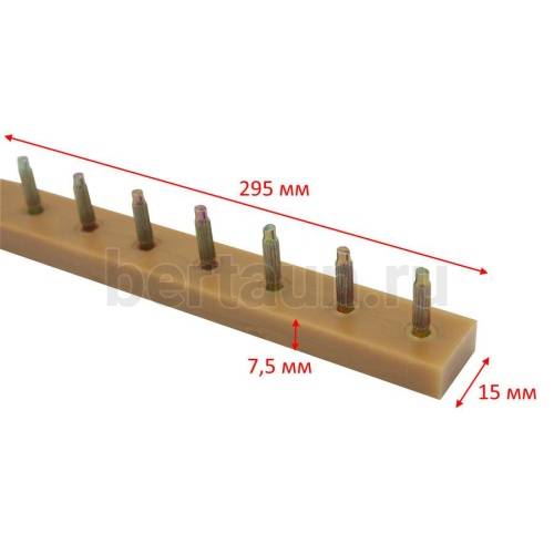 Полоса - штырь № 7  BASF № 1 (10 пар) бежевая